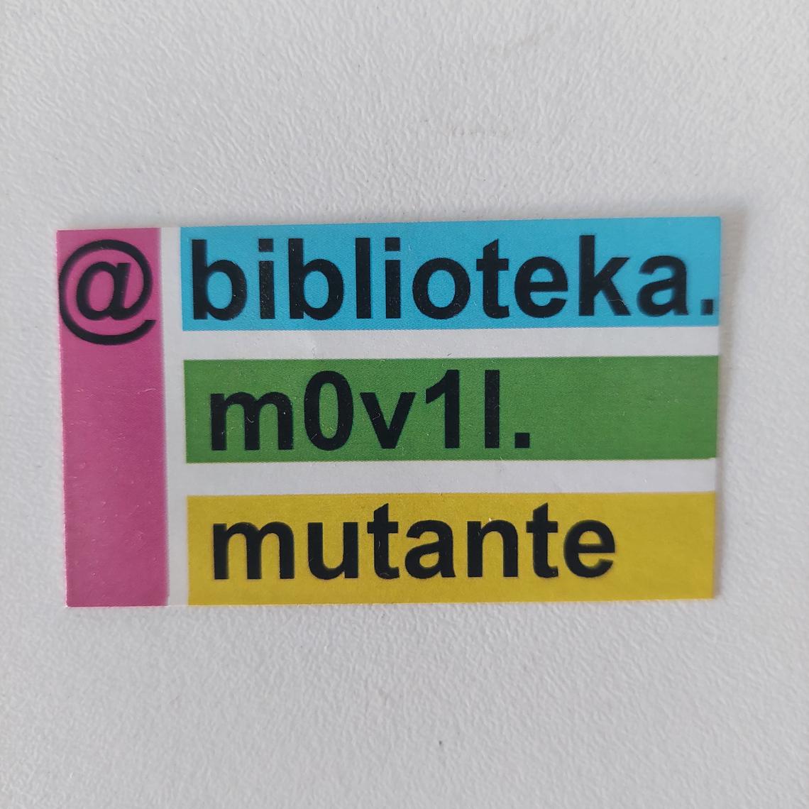logo de la biblioteka movil mutante